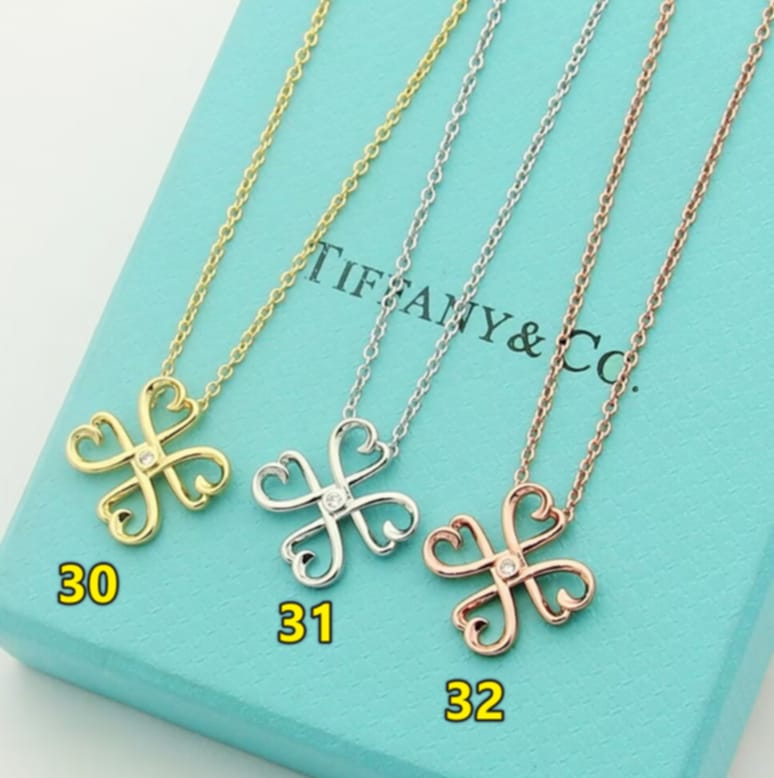 T Clover Necklace