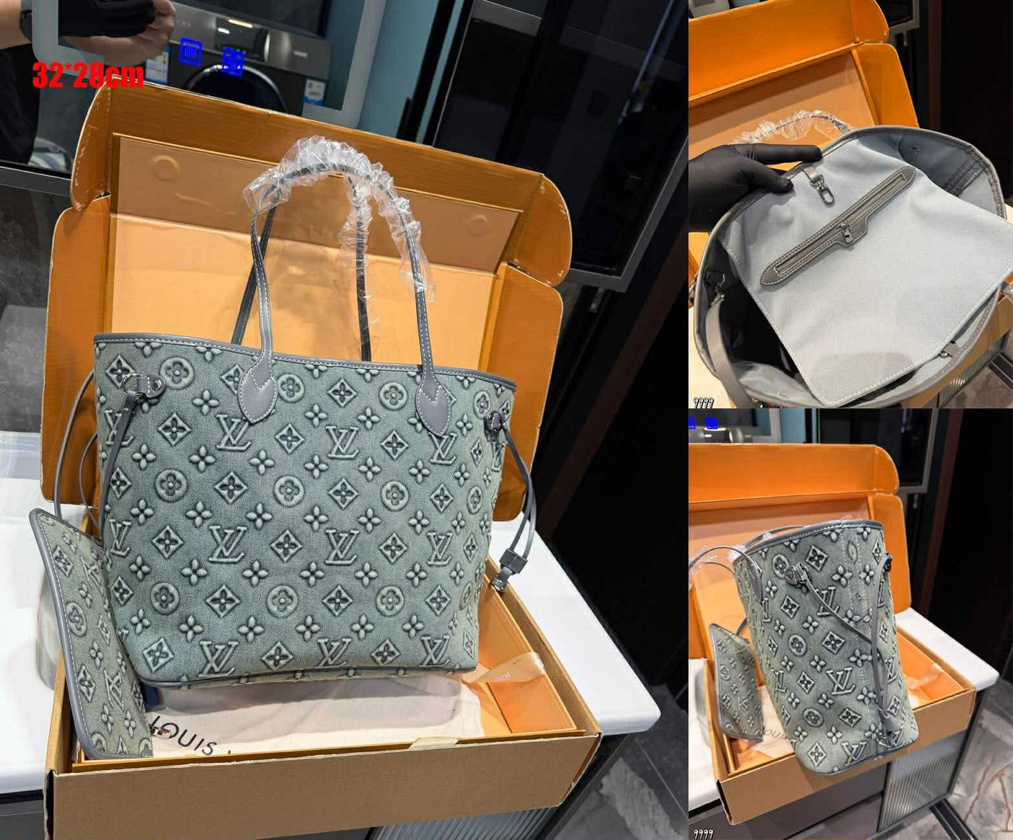 L  Never Full Bag Distressed