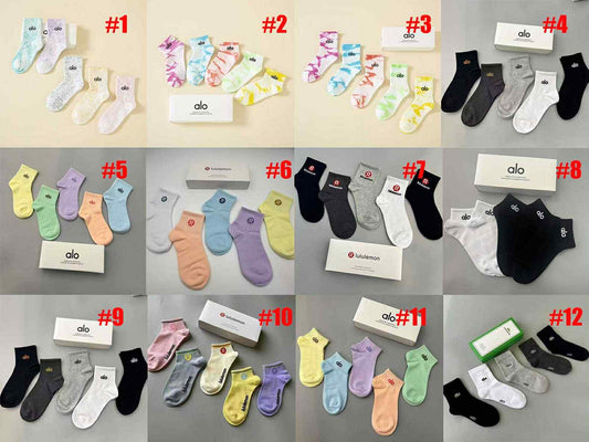 A.L.O Sock 5pks 1-12