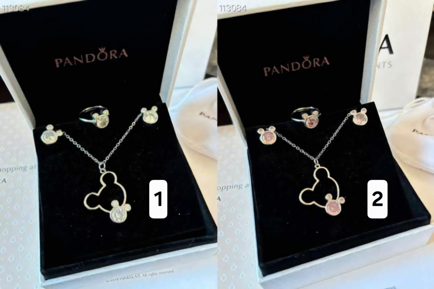 Pdora Mickey Set