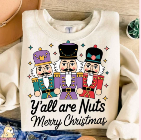 Nuts Tee or Pullover