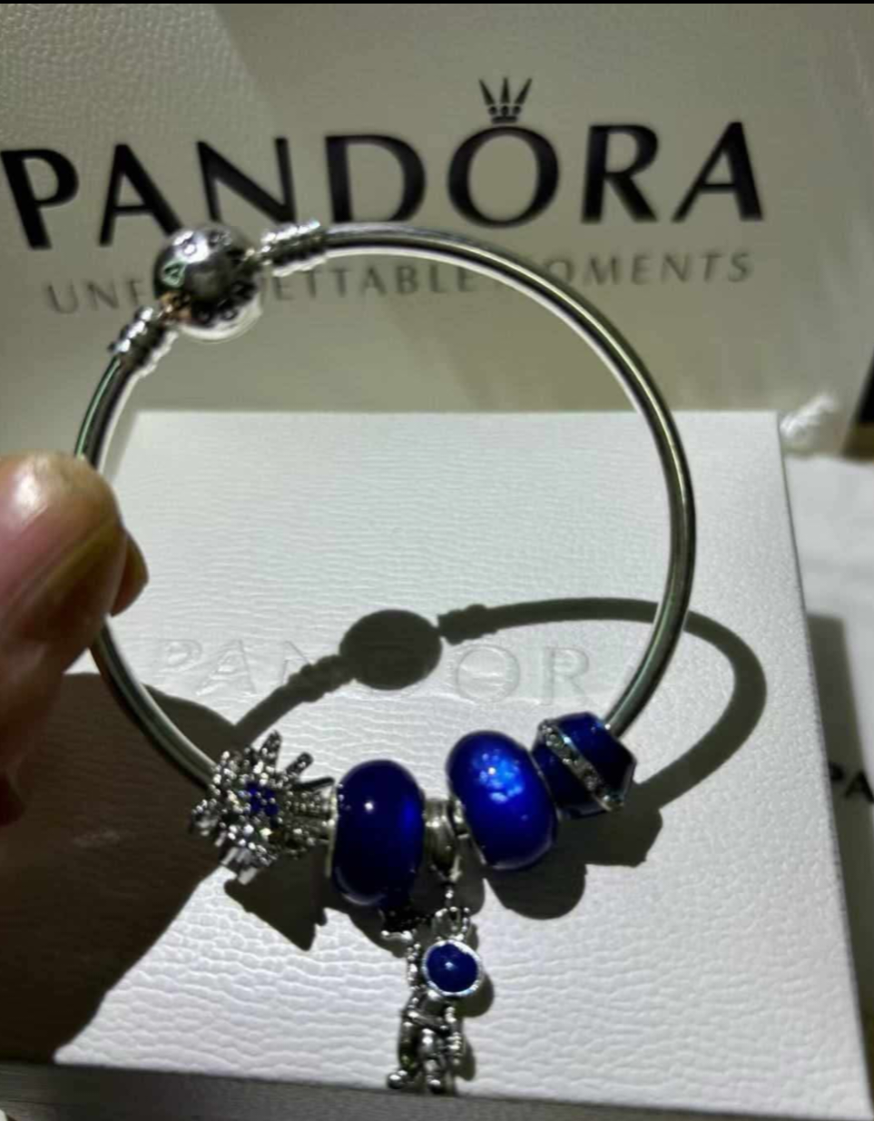 PDora Spaceman Charm Bracelet