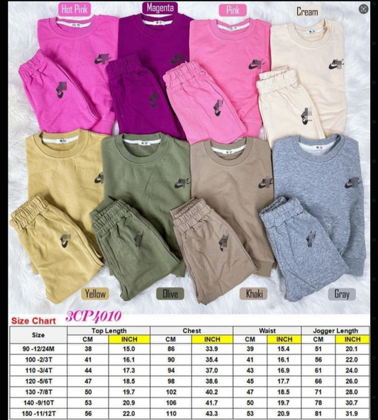 NKE Kids Sweat Sets