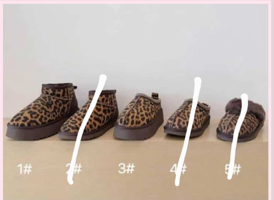 U Leopard Platform Slip-On Boot 2