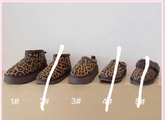 U Leopard Platform Slip-On Boot 2