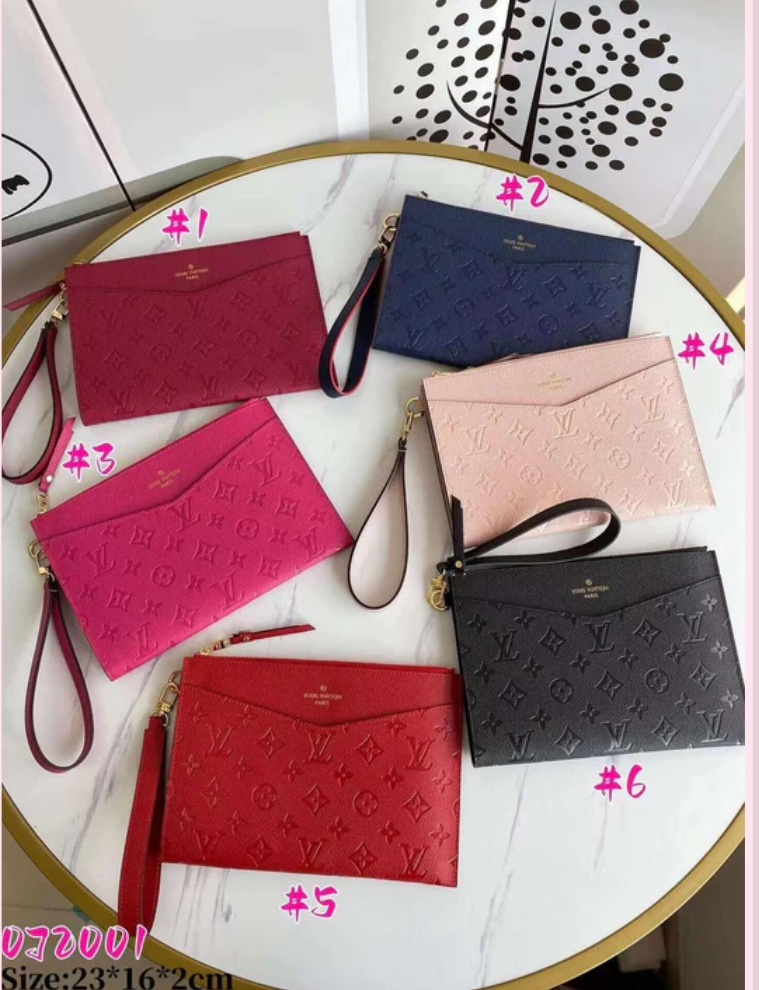 Mono Wristlet Wallets