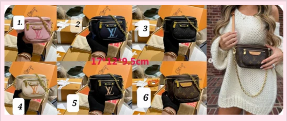 Mini Bum Bags (1-6)