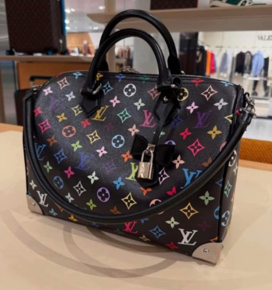 L Speedy Lock Color Bag