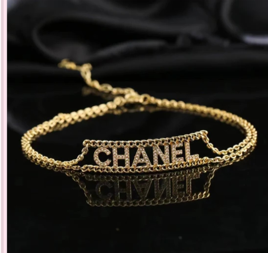 CC Choker Necklace