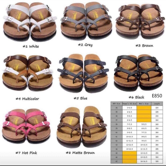 B-irk Toe Strap Sandals 2 1-8