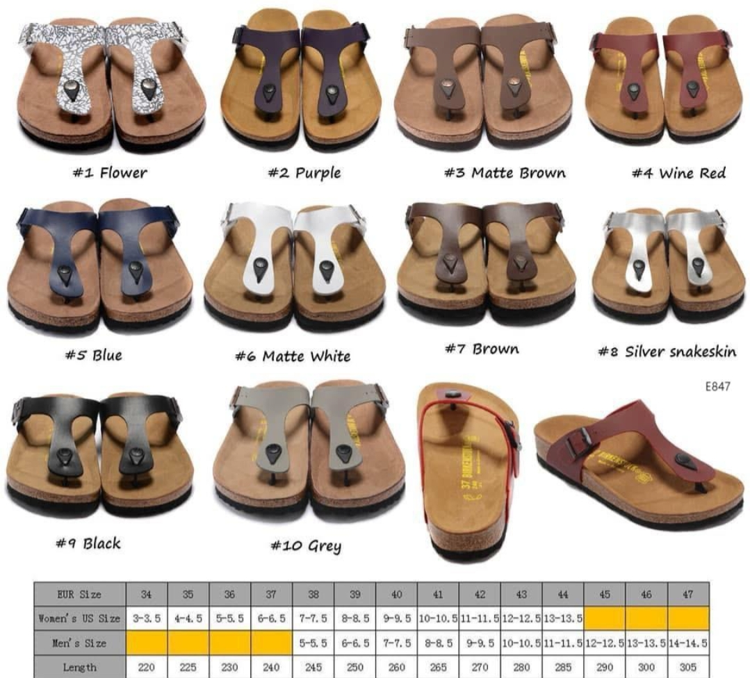 B-irk Thong Sandal 1-10