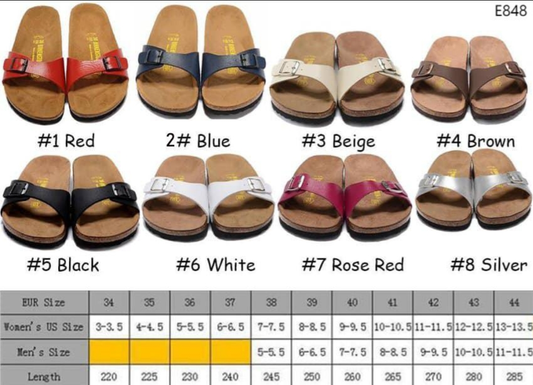 B-irk 1 Strap Sandal 1-8