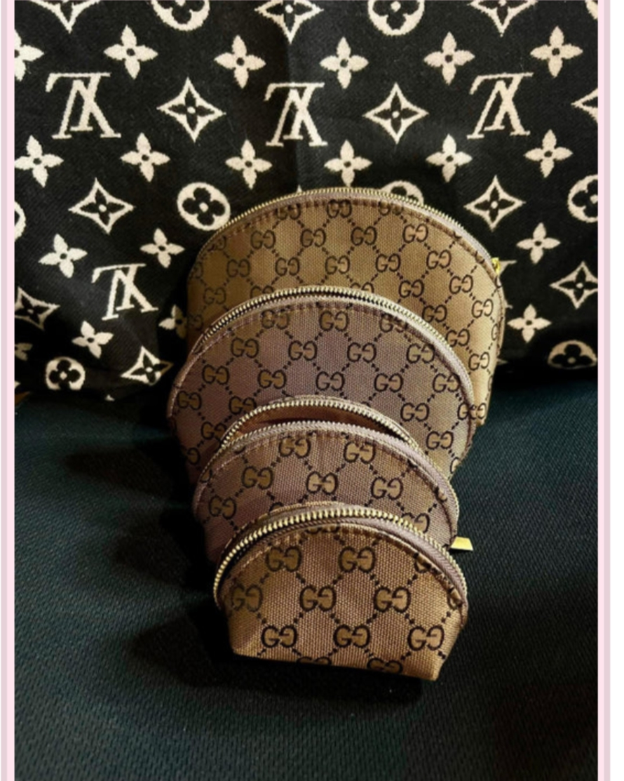G*G 4pc Makeup Bag Set