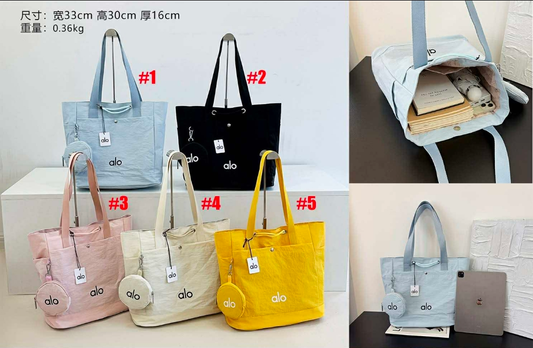 A.L.O Tote Bags