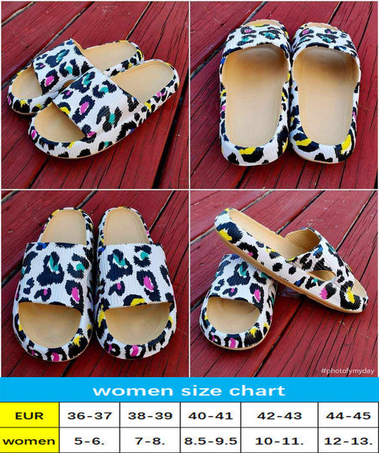 Womens leopard summer sandal
